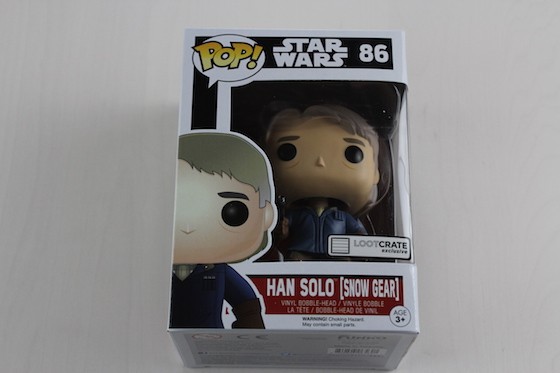 Loot Crate Subscription Box Review & Coupon December 2015 - han solo pop