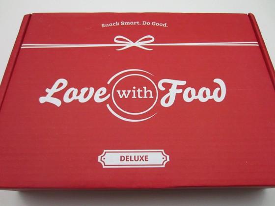 Love with Food Deluxe Box Review & Coupon December 2015 - box