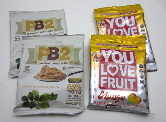 Love with Food Deluxe Box Review & Coupon December 2015 - pb2