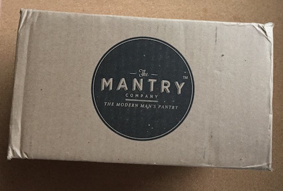 Mantry Subscription Box Review November 2015 - Box