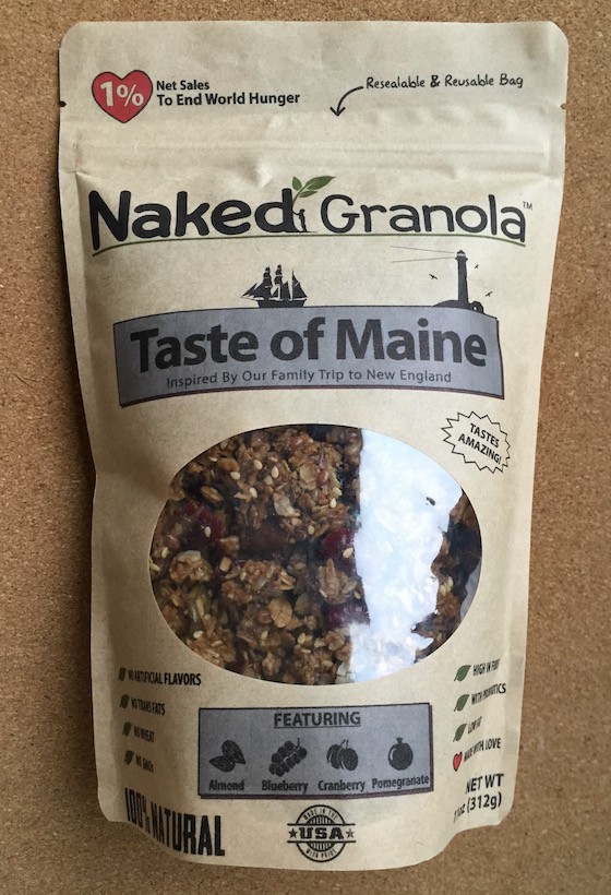 Mantry Subscription Box Review November 2015 - Granola