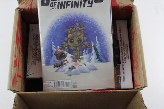 Marvel Collector Corps Subscription Box Review December 2015 - inside