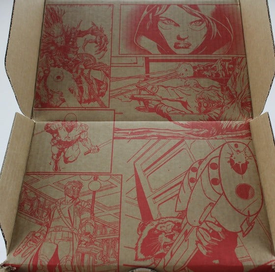 Marvel Collector Corps Subscription Box Review December 2015 - lid