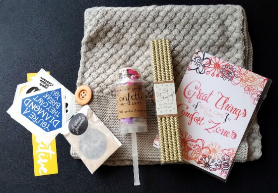 Mission Cute Subscription Box Review December 2015 - all items