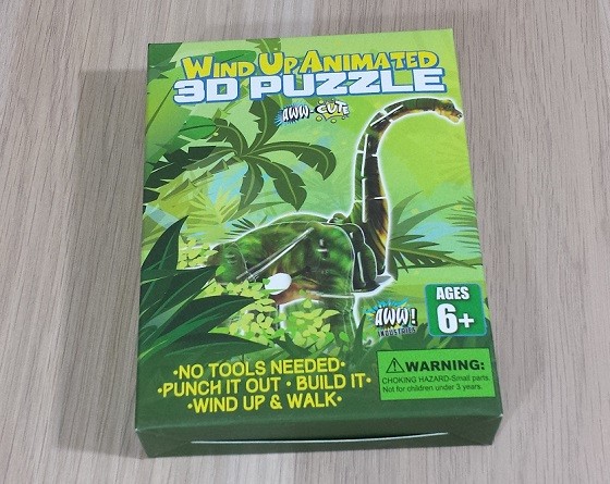 Nerd Block Junior Boys Subscription Box Review December 2015 - puzzle