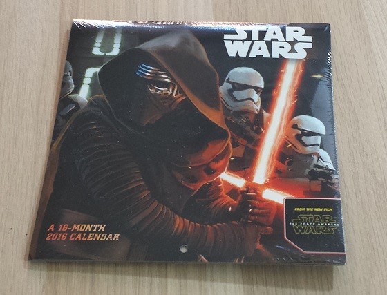 Nerd Block Junior Boys Subscription Box Review November 2015 - calendar