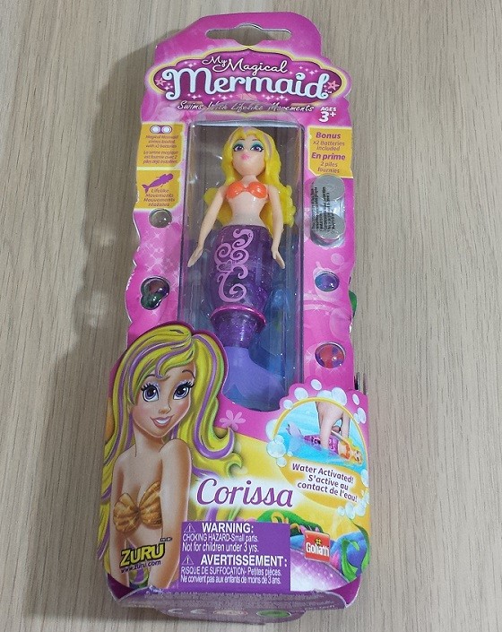 Nerd Block Junior Girls Subscription Box Review December 2015 - mermaid