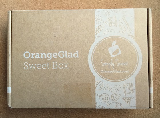 Orange Glad Subscription Box Review December 2015 - Box