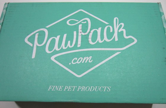 Paw Pack Subscription Box Review + Coupon November 2015 - box