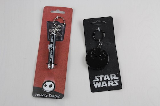 Powered Geek Box Subscription Box Review December 2015 - keychains