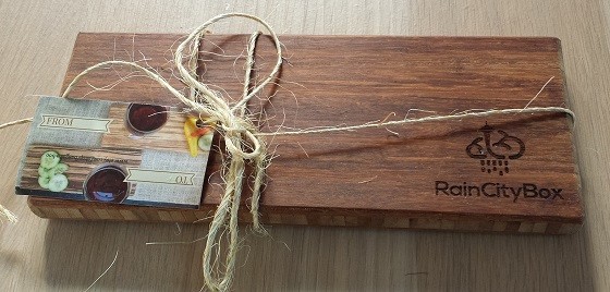 Rain City Box Subscription Box Review December 2015 - board