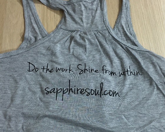 Sapphire Soul Subscription Box Review December 2015 - tank-back