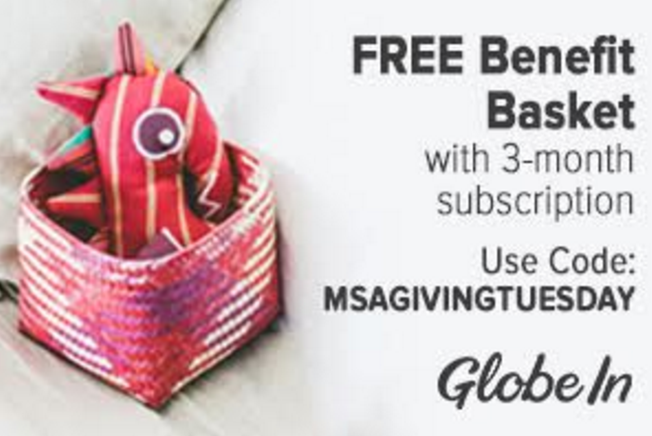GlobeIn Giving Tuesday Benefit Basket Deal + November Review