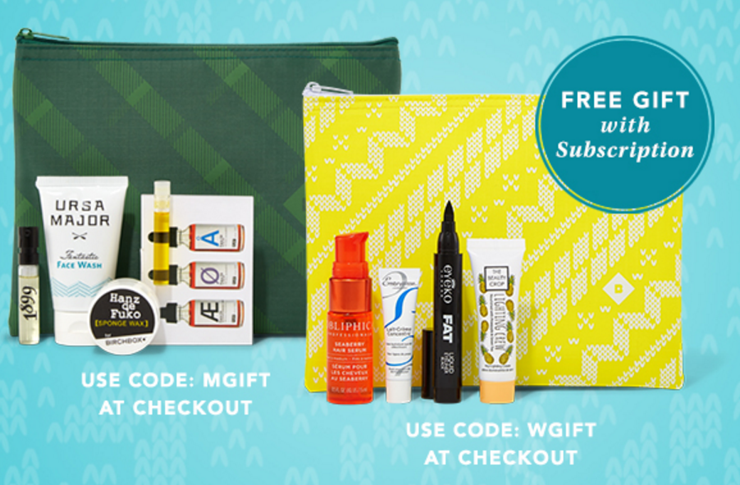 Free Sample Kit with Birchbox Gift Subscription!