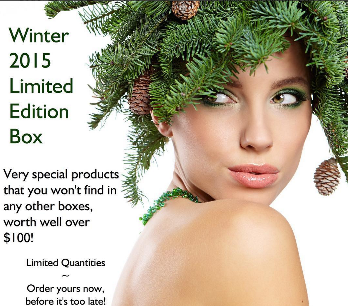 Terra Bella Box Winter 2015 Limited Edition Box Spoilers