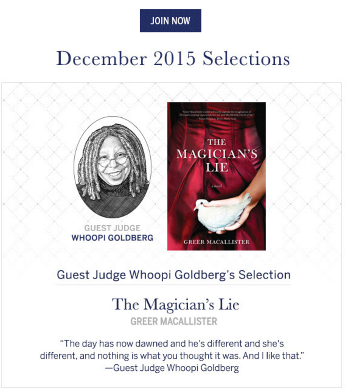 December Book of the Month Selection Window – Last Day!
