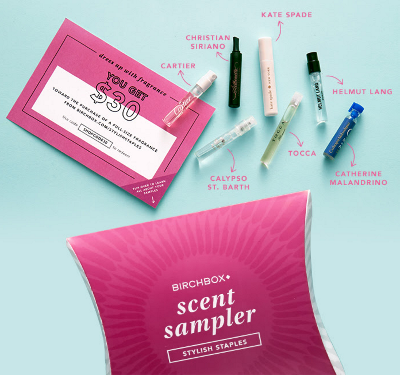 New Birchbox Scent Sampler: Stylish Staples + Coupon