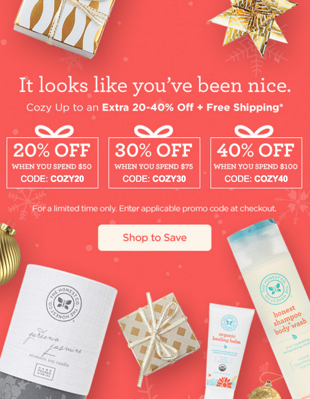 Up to 40% Off Your Honest Company Order + Free Shipping!