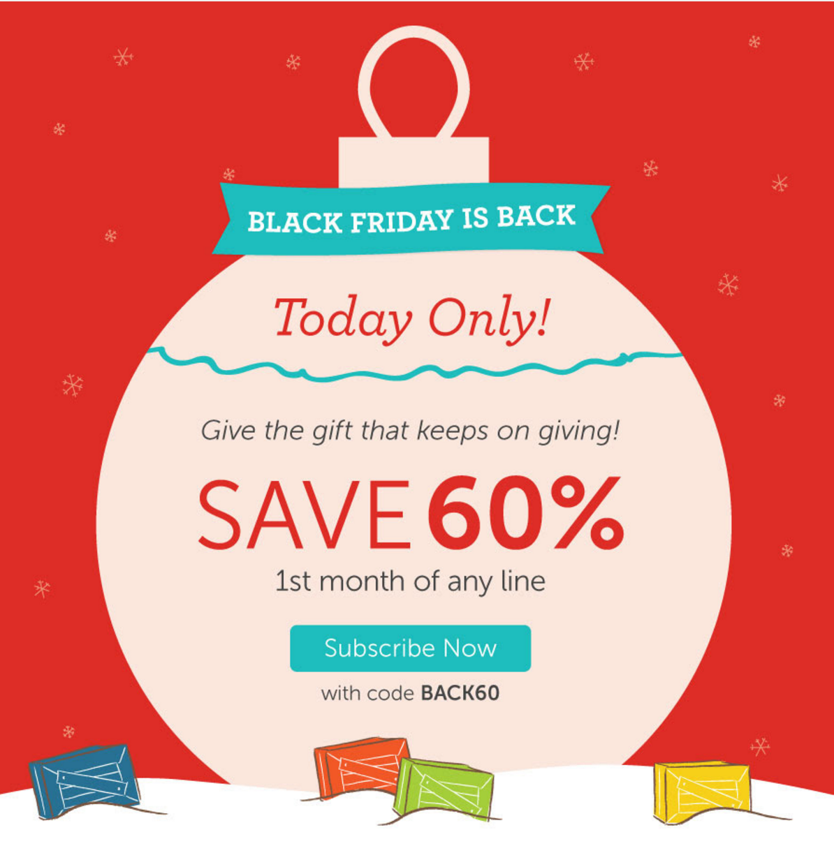 Today Only – Kiwi Crate Black Friday Sale – 60% Off Every Box!