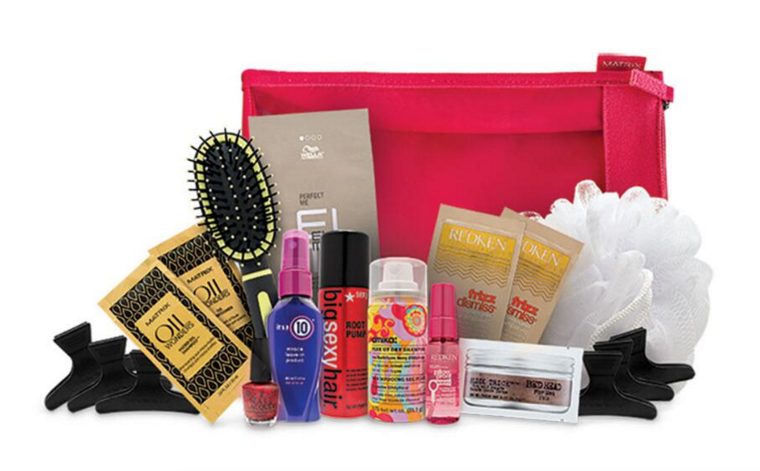 Back in Stock – Beauty Brands Holiday Haircare Bag for $10!