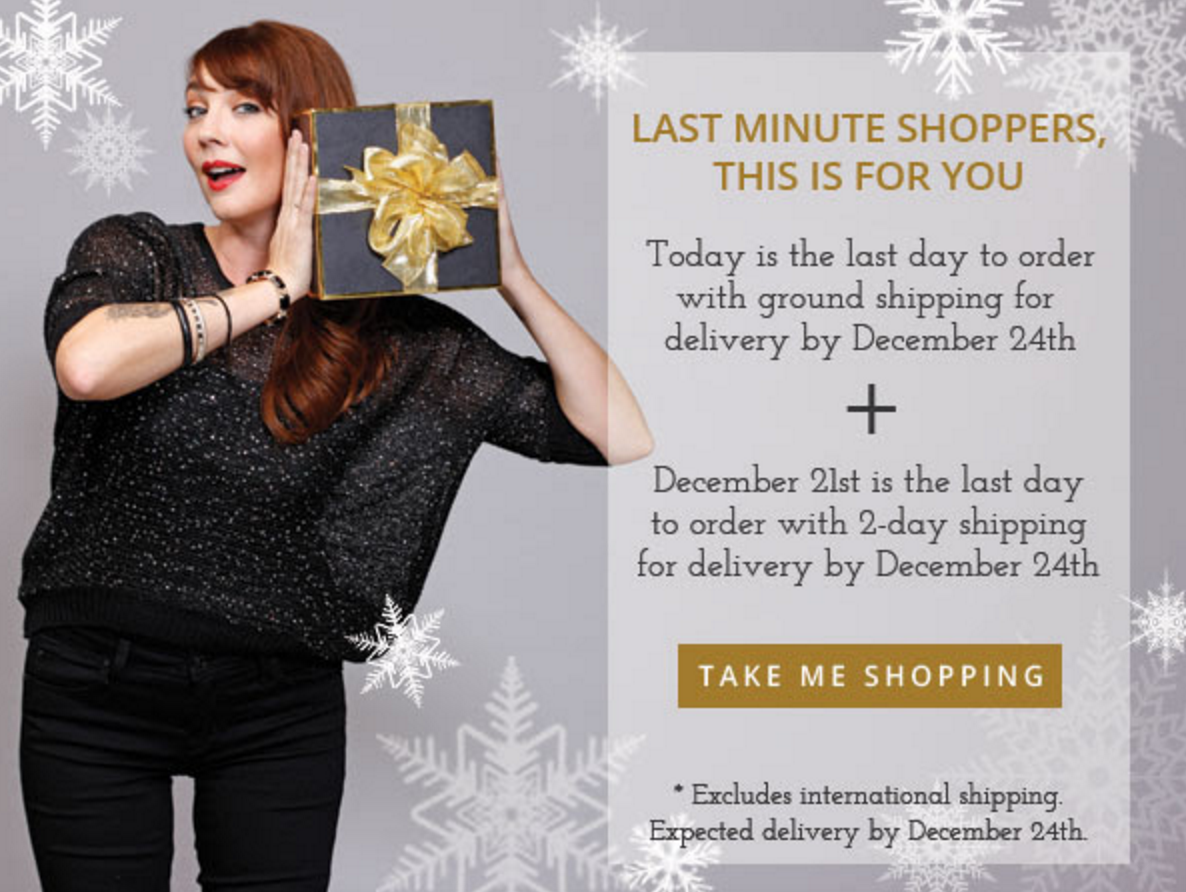 FYI – Last Day for Golden Tote Ground Shipping for 12/24
