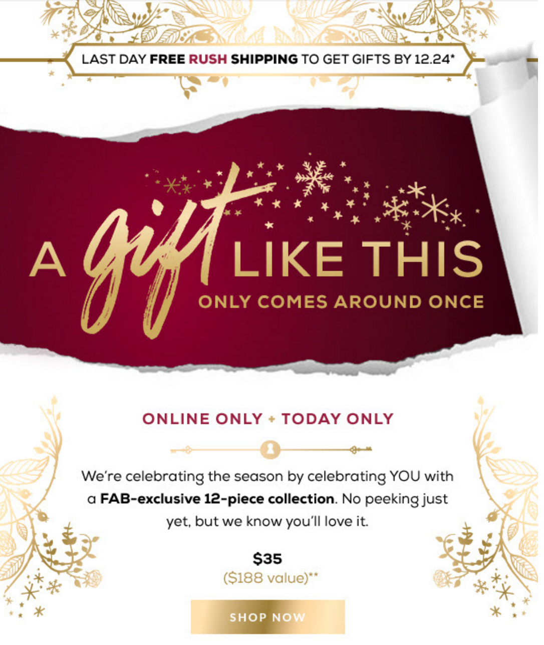 Today Only – Bare Minerals Mystery Box + Coupon Code!