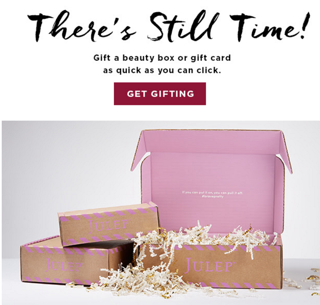 Free Lipstick Trio with Julep Gift Subscription!