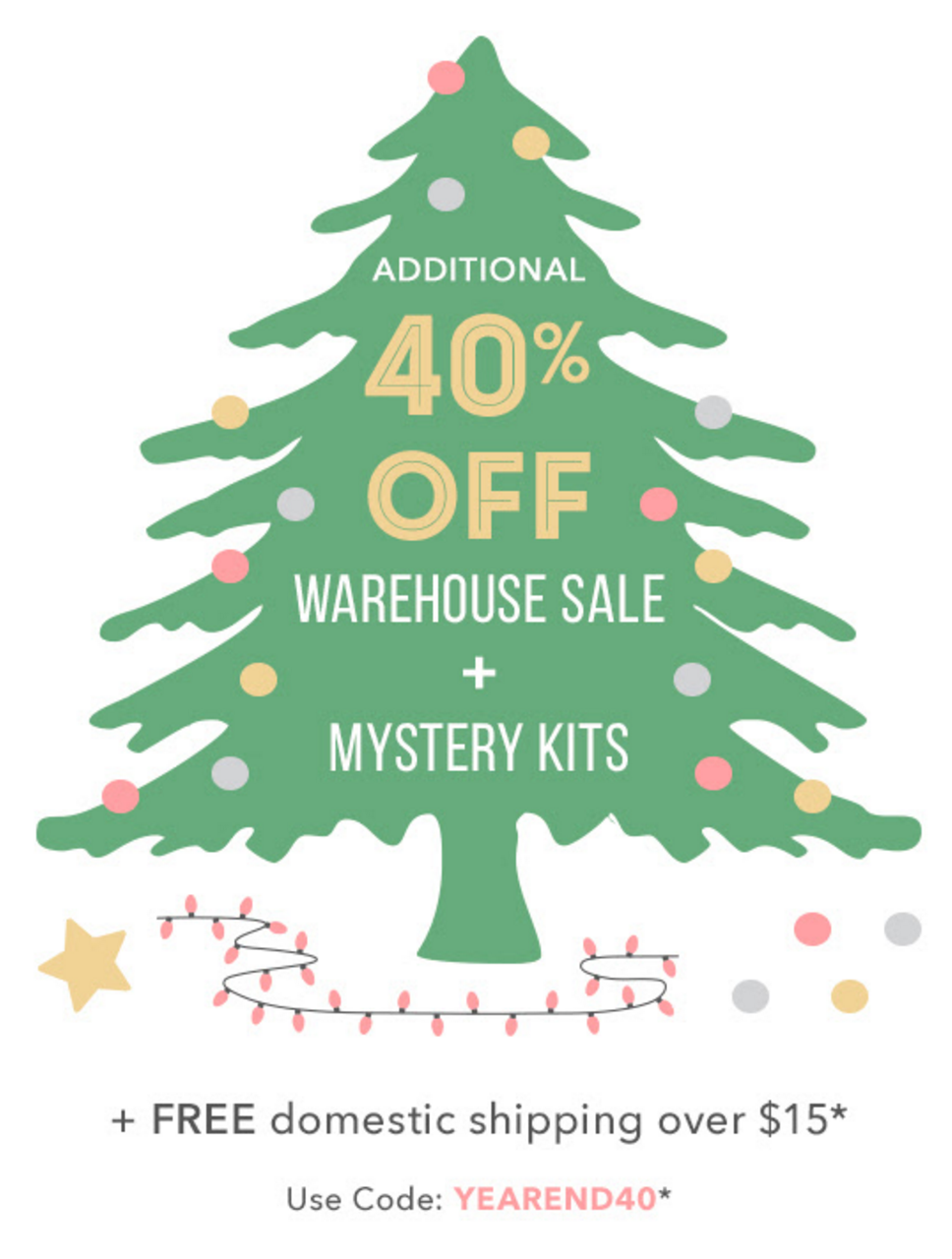 Studio Calico 40% Off Mystery Kit Boxing Day Sale!