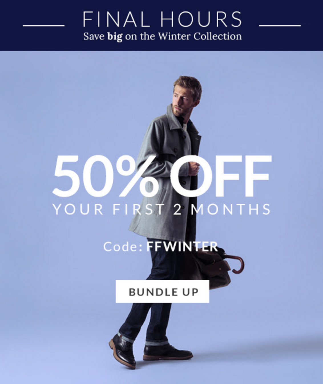 Last Day! 50% Off Your First Two Months of Five Four Club!