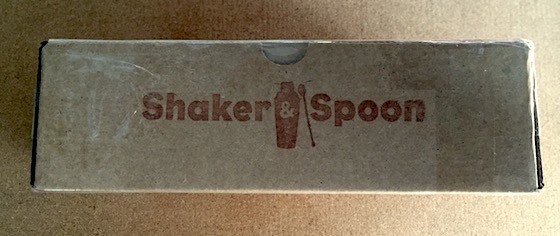 Shaker & Spoon Subscription Box Review November 2015 - Box