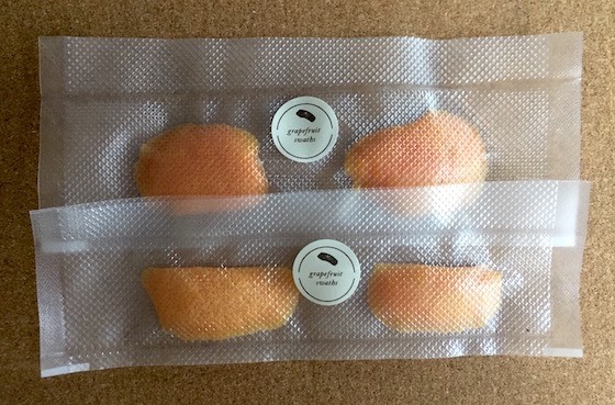 Shaker & Spoon Subscription Box Review November 2015 - Grapefruit