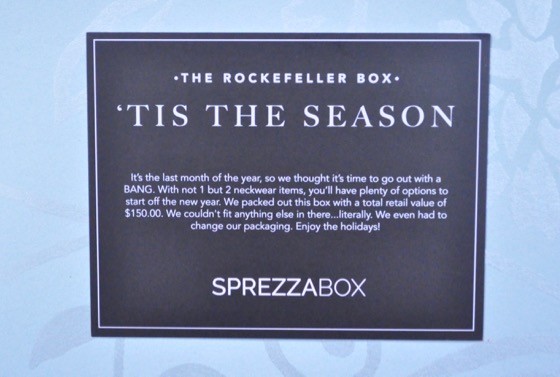 SprezzaBox Subscription Box Review + Coupon December 2015 - 3