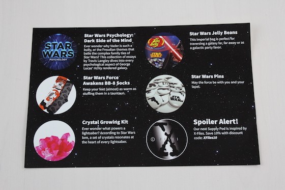 Supply Pod Subscription Box Review + Coupon December 2015 - card 2
