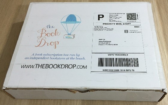 The Book Drop Children's Subscription Box Review December 2015 - box