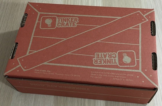 Tinker Crate Subscription Box Review & Coupon November 2015 - box