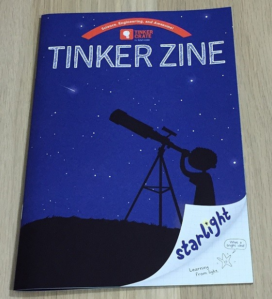 Tinker Crate Subscription Box Review & Coupon November 2015 - magazine