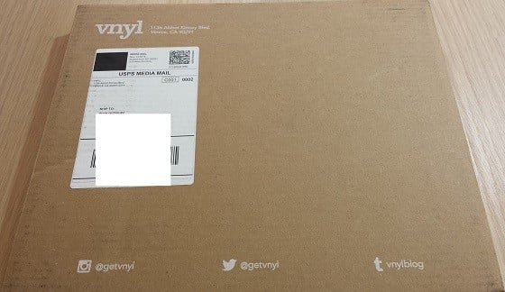 VNYL Subscription Box Review – November 2015