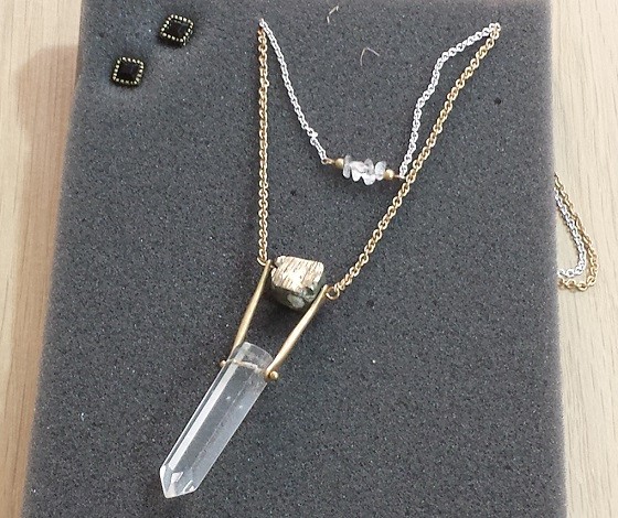Wantable Accessories Subscription Box Review November 2015 - earrings-necklace