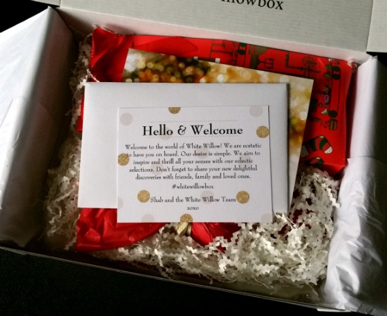 White Willow Subscription Box Review December 2015 - info 1