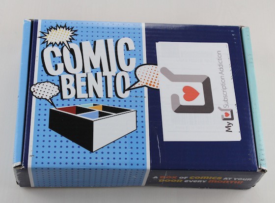Comic Bento Subscription Box Review – November 2015