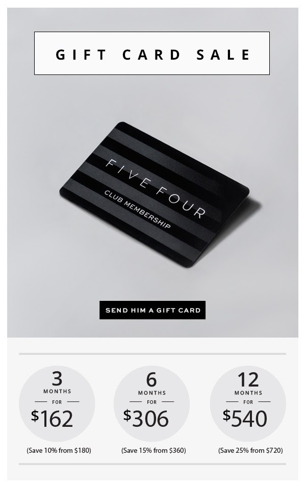 five four gift card
