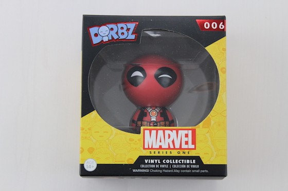 1UP Box Subscription Box Review + Coupon January 2016 - Deadpool Dorbz