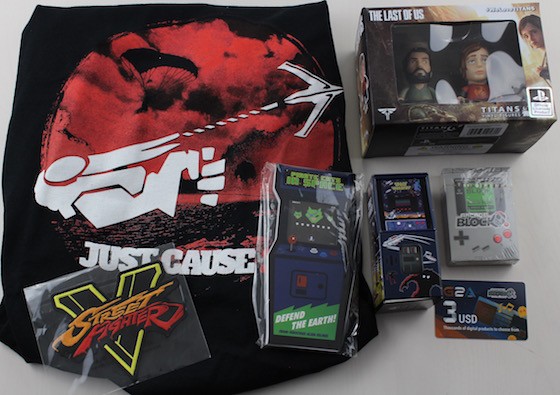 Arcade Block Subscription Box Review + Coupon December 2015 - all items