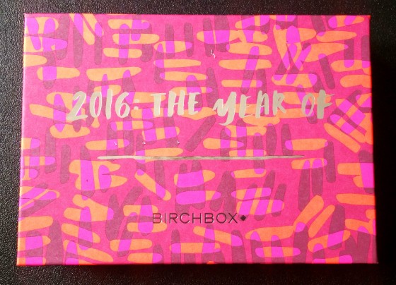 BIRCHBOX JANUARY 2016 - BOX