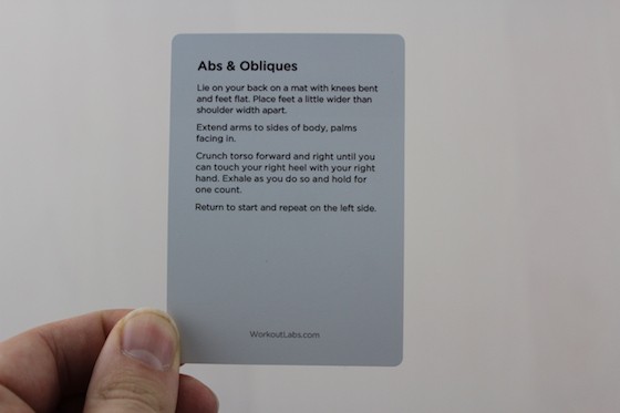 Bespoke Post Subscription Box Review + Coupon January 2016 Fit - back of card
