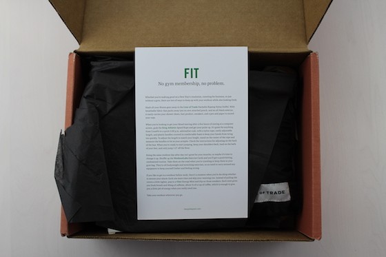 Bespoke Post Subscription Box Review + Coupon January 2016 Fit - box inside