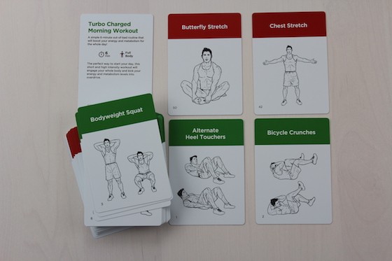 Bespoke Post Subscription Box Review + Coupon January 2016 Fit - cards laid out
