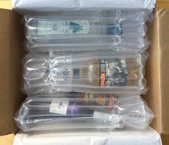 Bitters + Bottles Subscription Box Review December 2015-Packing