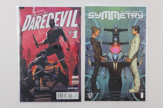 Blindbox Comics Subscription Box Review + Coupon January 2016 - daredevil and symmetry
