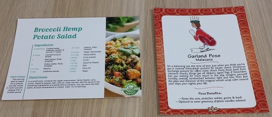 BuddhiBox Subscription Box Review December 2015 - cards